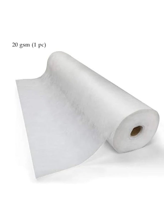 Nonwoven Disposable Bed Roll White Pack Of 50Pcs 80x180cm  Roll Massage Table Sheets PP Nonwoven Disposable Bed Sheet in Rolls Massage Bed Sheets - Image 3